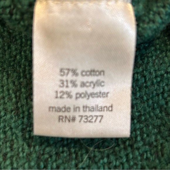 Sonoma Green Crewneck Knit Sweater XXL - Picture 4 of 8